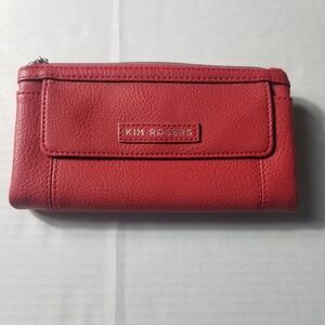 KIM RODGERS RED WOMEN'S WALLET